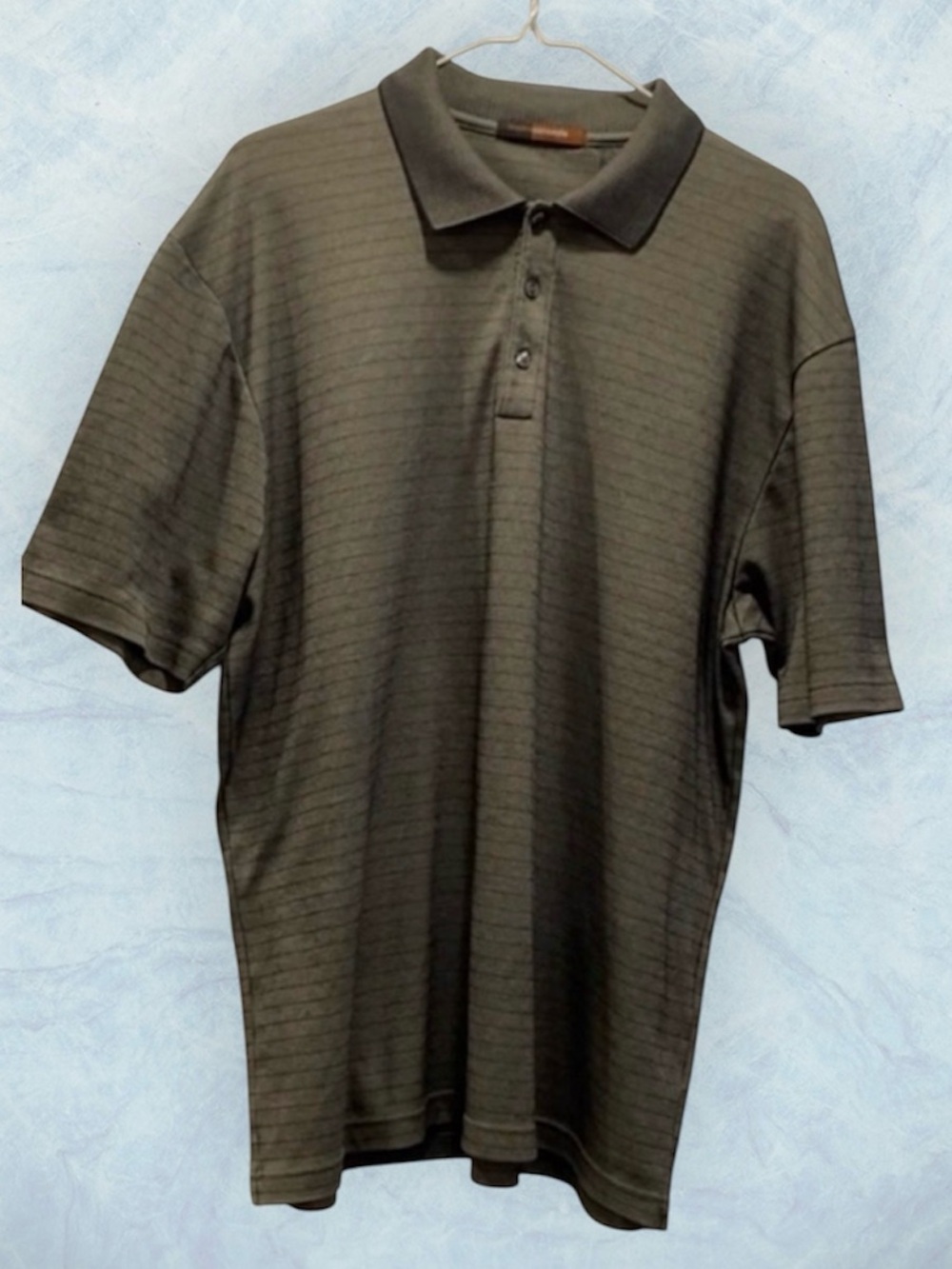 METRO CONCEPTS (Claiborne Co.) | Gray Short-Sleeve Polo Shirt | Men’s Size XL